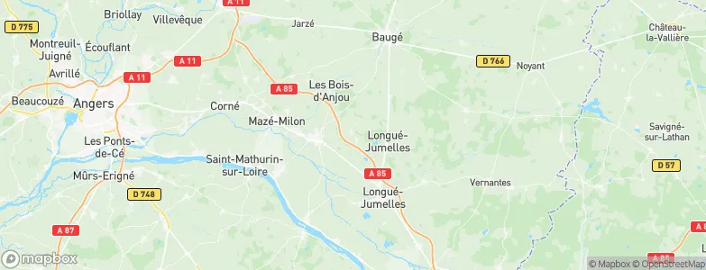 Brion, France Map