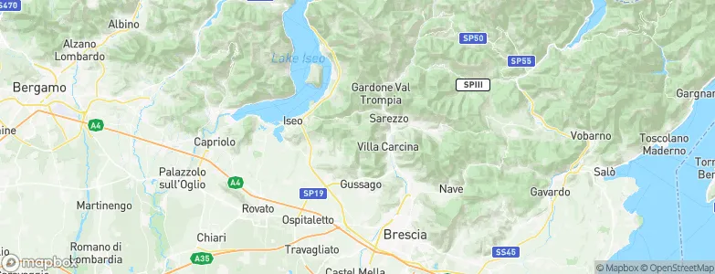 Brione, Italy Map