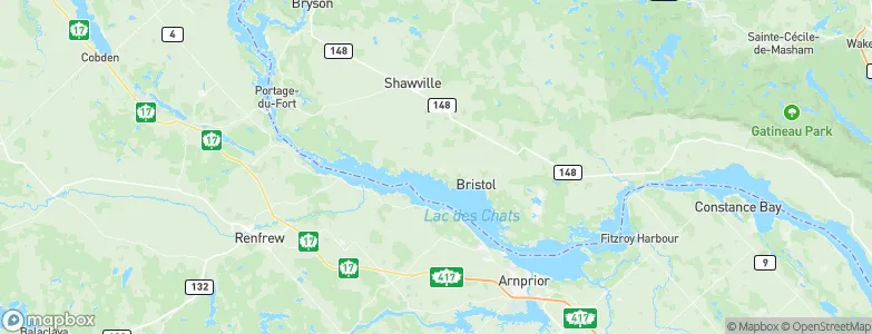 Bristol, Canada Map