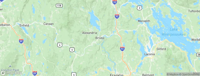 Bristol, United States Map