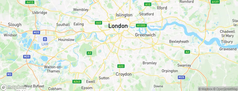 Brixton Hill, United Kingdom Map