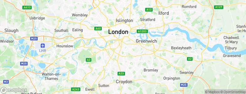 Brixton, United Kingdom Map