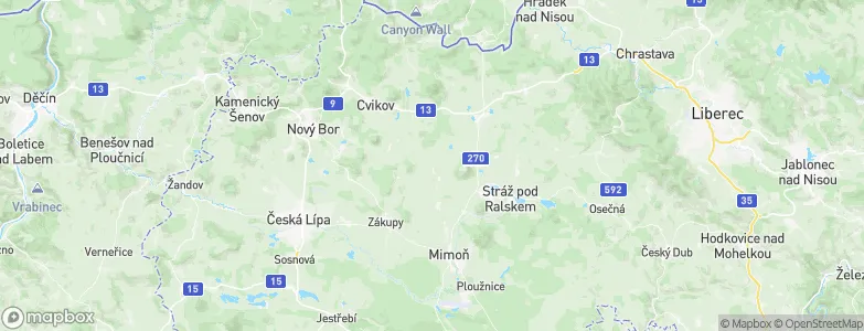 Brniště, Czechia Map
