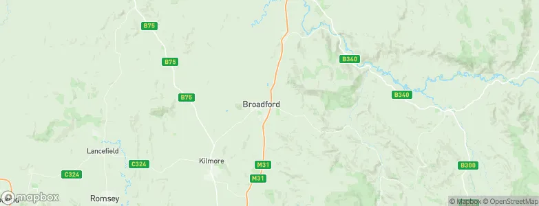Broadford, Australia Map