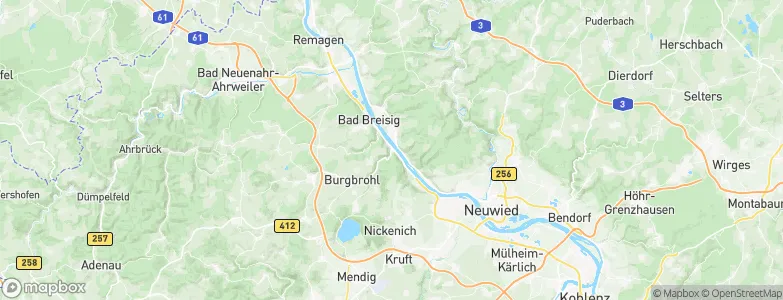Brohl-Lützing, Germany Map