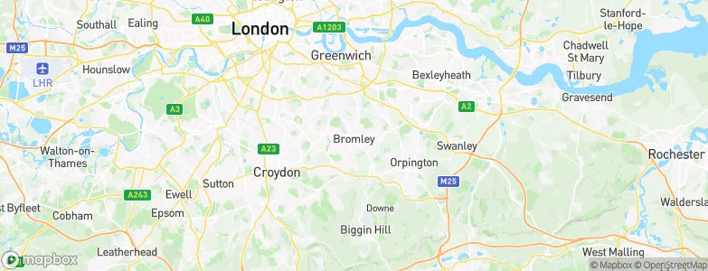 Bromley, United Kingdom Map