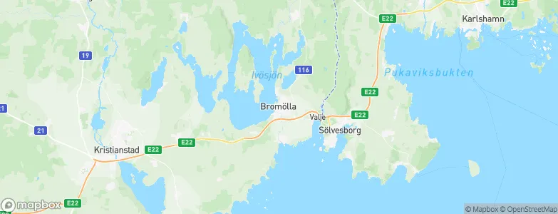 Bromölla, Sweden Map