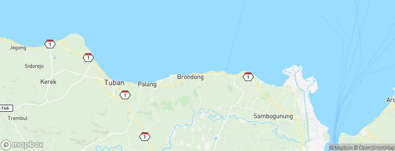 Brondong, Indonesia Map