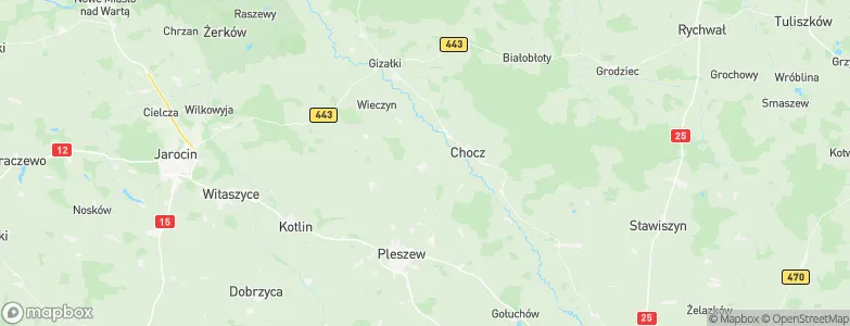 Broniszewice, Poland Map