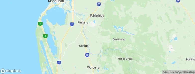 Brookdale, Australia Map