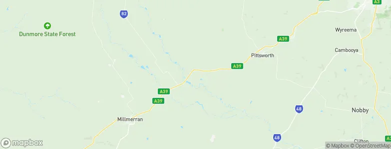 Brookstead, Australia Map