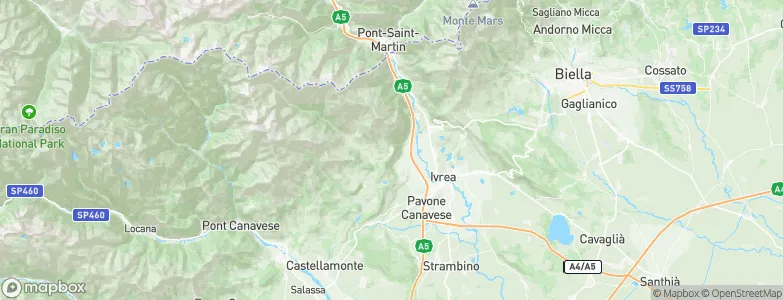 Brosso, Italy Map