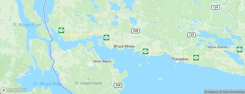 Bruce Mines, Canada Map