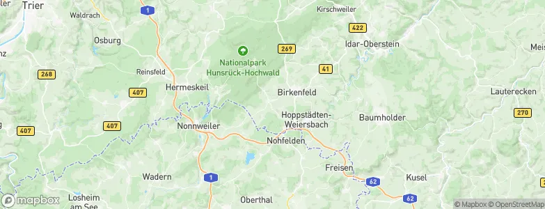 Brücken, Germany Map