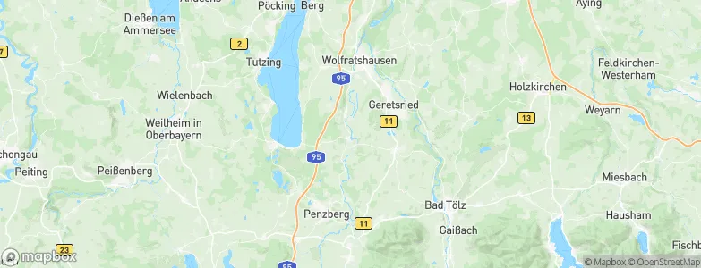 Bruckner, Germany Map