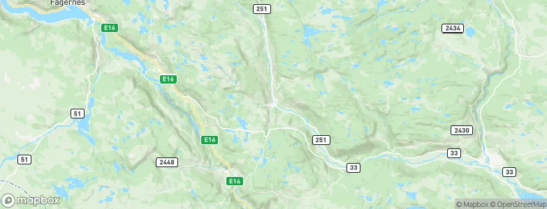 Bruflat, Norway Map