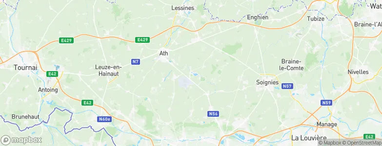 Brugelette, Belgium Map
