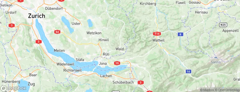 Brüglen, Switzerland Map