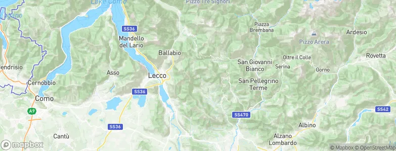 Brumano, Italy Map