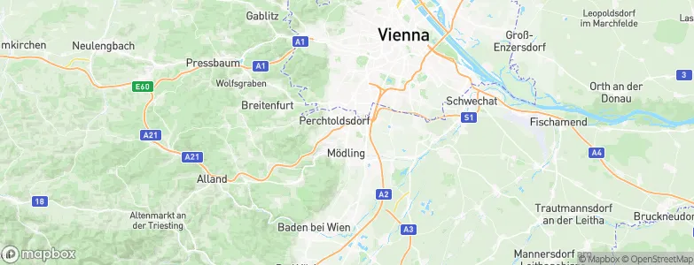 Brunn am Gebirge, Austria Map