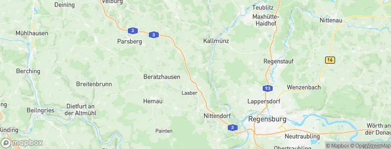 Brunn, Germany Map
