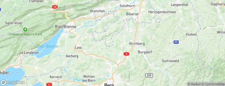 Brunnenthal, Switzerland Map