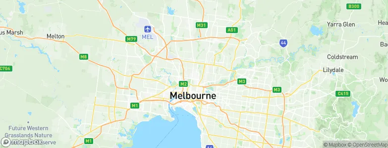 Brunswick, Australia Map