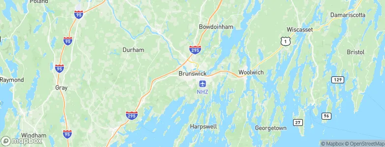 Brunswick, United States Map