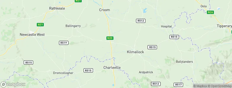 Bruree, Ireland Map