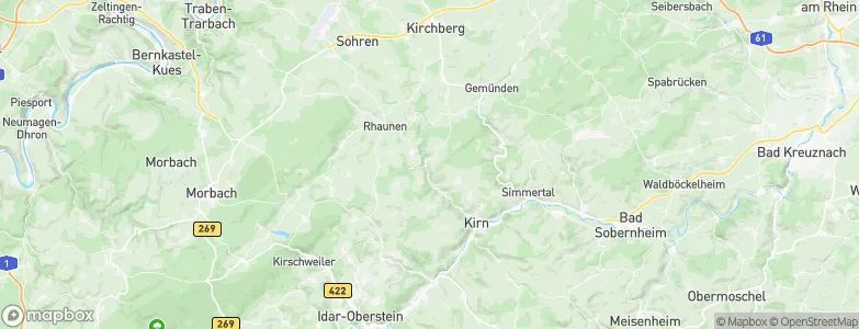 Bruschied, Germany Map