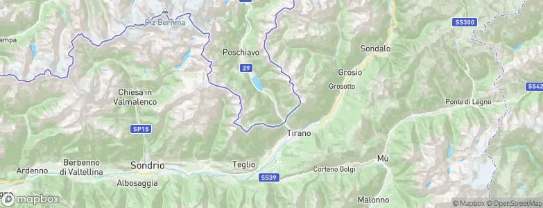 Brusio, Switzerland Map