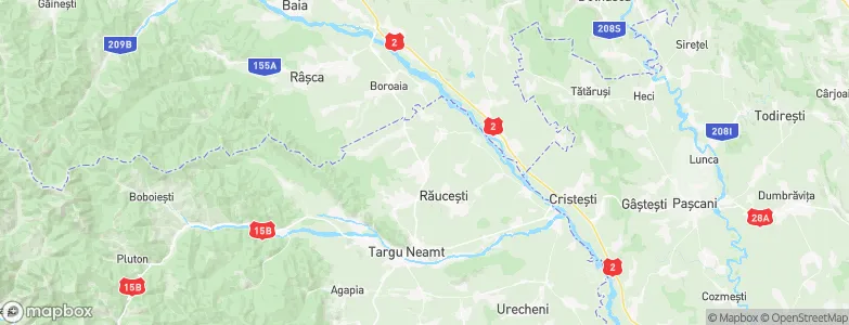 Brusturi, Romania Map
