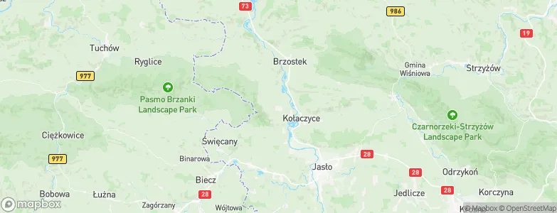 Brzyska, Poland Map