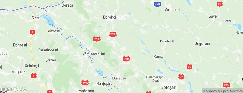 Brăeşti, Romania Map