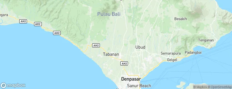Buahan Tengah, Indonesia Map
