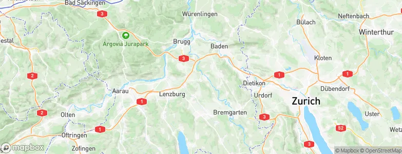 Büblikon, Switzerland Map