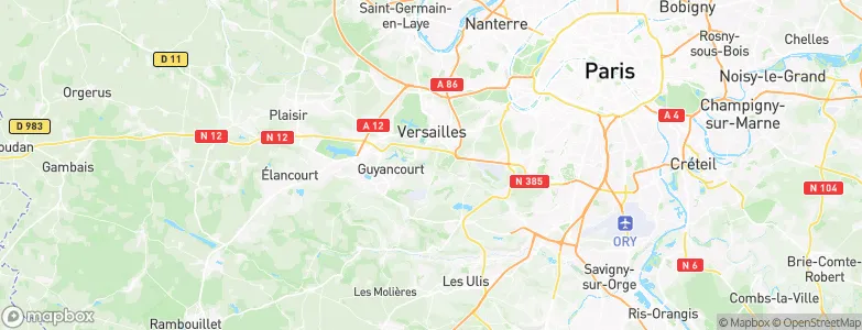 Buc, France Map