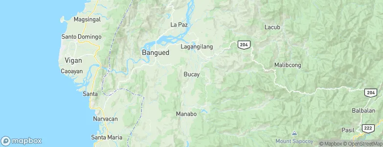 Bucay, Philippines Map