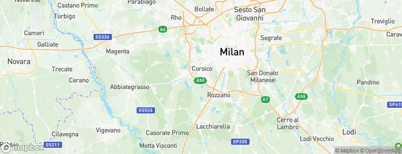 Buccinasco, Italy Map
