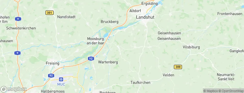 Buch am Erlbach, Germany Map