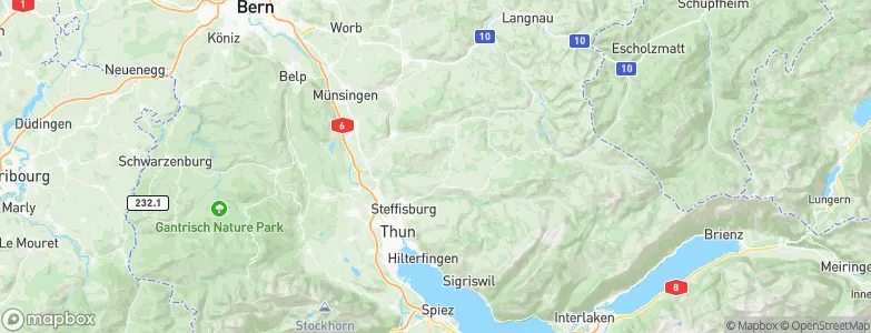 Buchholterberg, Switzerland Map