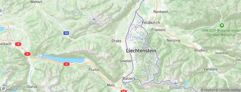 Buchs (SG), Switzerland Map