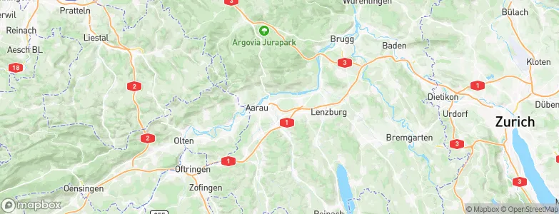 Buchs, Switzerland Map