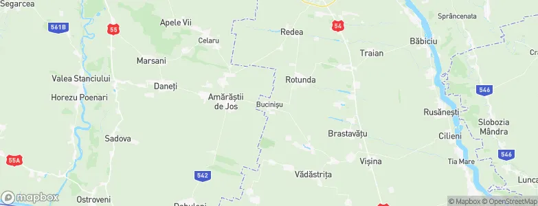 Bucinişu, Romania Map
