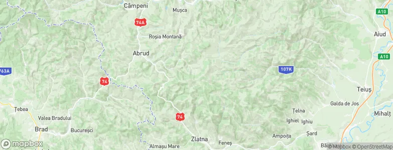 Bucium, Romania Map
