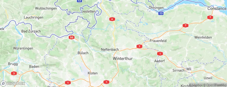 Buck, Switzerland Map