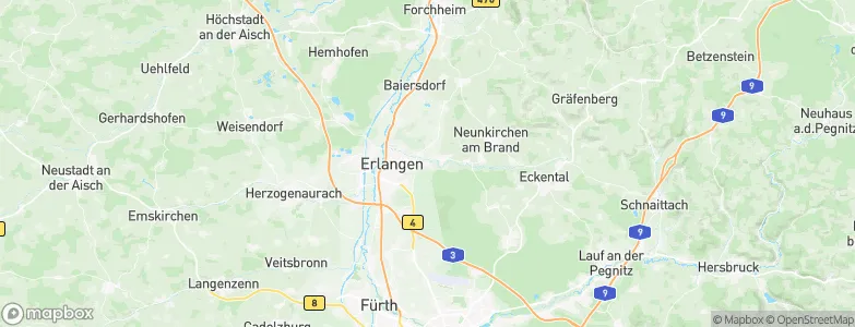 Buckenhof, Germany Map