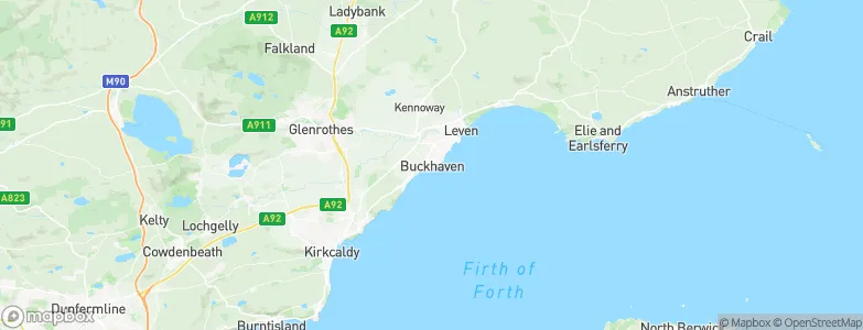 Buckhaven, United Kingdom Map