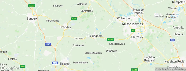 Buckingham, United Kingdom Map