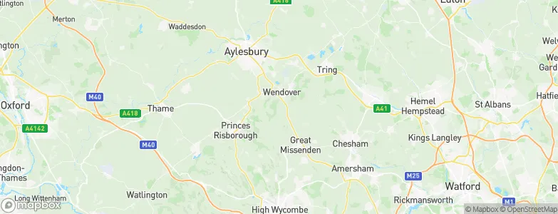 Buckinghamshire, United Kingdom Map